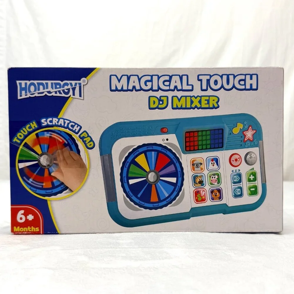 Magical Touch DJ Mixer Touch Scratch Pad Kids Development Toy 6+ Months